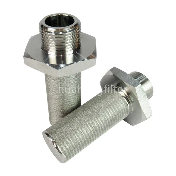 Huahang External Thread Sintered Filter Element